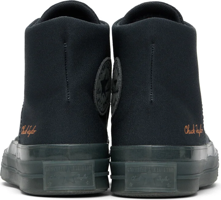 Converse Black & Gray Chuck 70 Marquis Hi Sneakers - Image 2