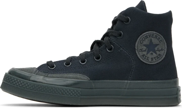 Converse Black & Gray Chuck 70 Marquis Hi Sneakers - Image 3