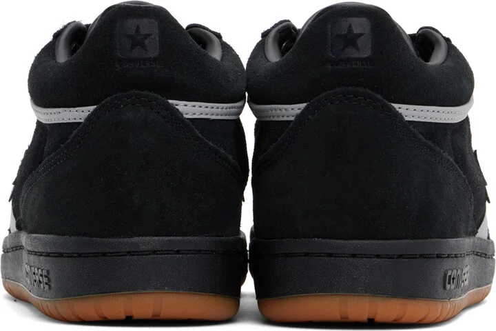 Converse Black & Gray CONS Fastbreak Pro Mid Top Sneakers - Image 2