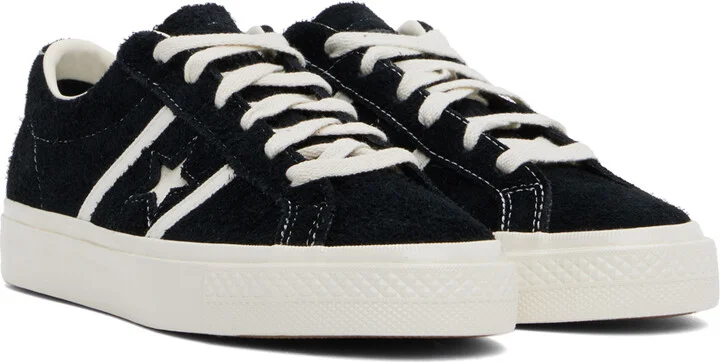 Converse Black One Star Academy Pro Low Top Sneakers - Image 4