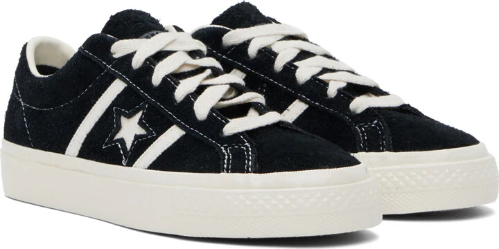Converse Black One Star Academy Pro Suede Low Sneakers - Image 4