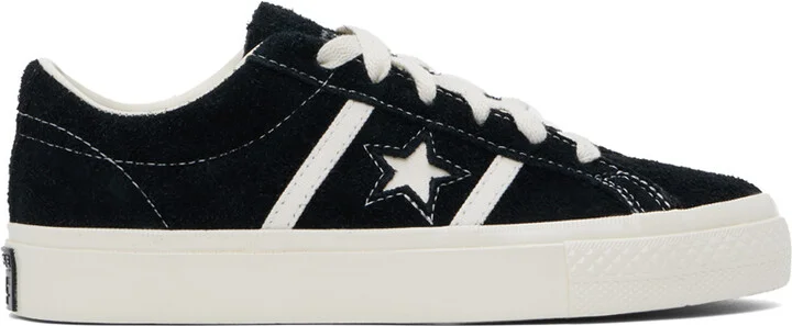 Converse Black One Star Academy Pro Suede Low Sneakers