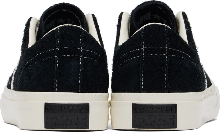 Converse Black One Star Academy Pro Suede Low Top Sneakers - Image 2