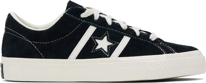 Converse Black One Star Academy Pro Suede Low Top Sneakers