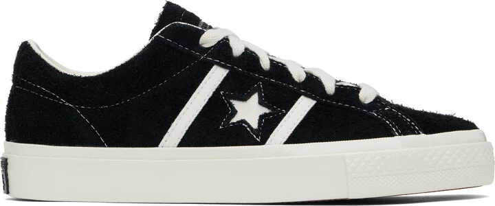 Converse Black One Star Academy Pro Suede Low Top Sneakers