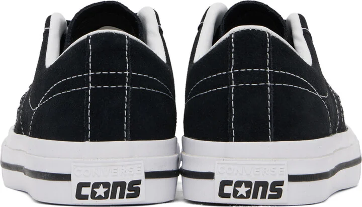 Converse Black One Star Pro Low Top Sneakers - Image 2