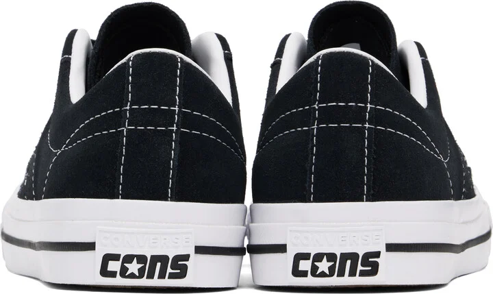 Converse Black One Star Pro Low Top Sneakers - Image 2