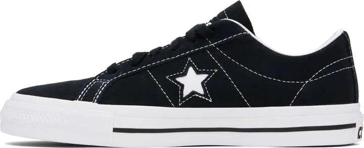 Converse Black One Star Pro Low Top Sneakers - Image 3
