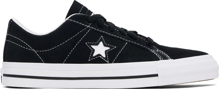 Converse Black One Star Pro Low Top Sneakers