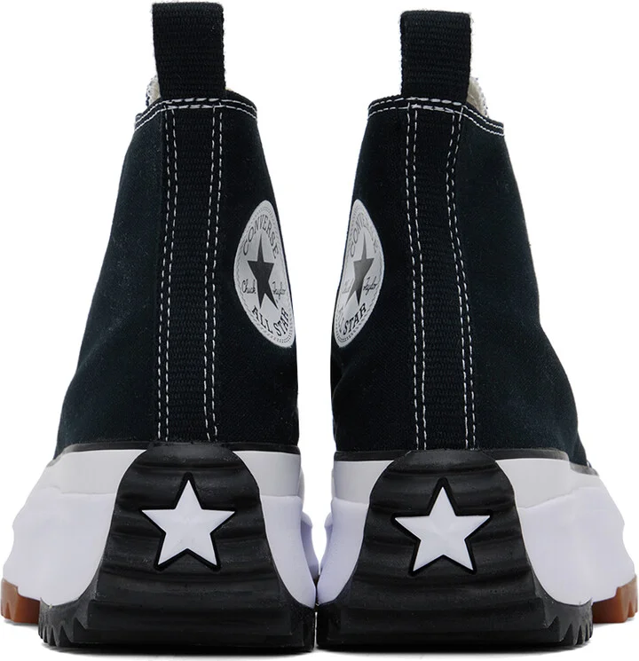 Converse Black Run Star Hike High Top Sneakers - Image 2