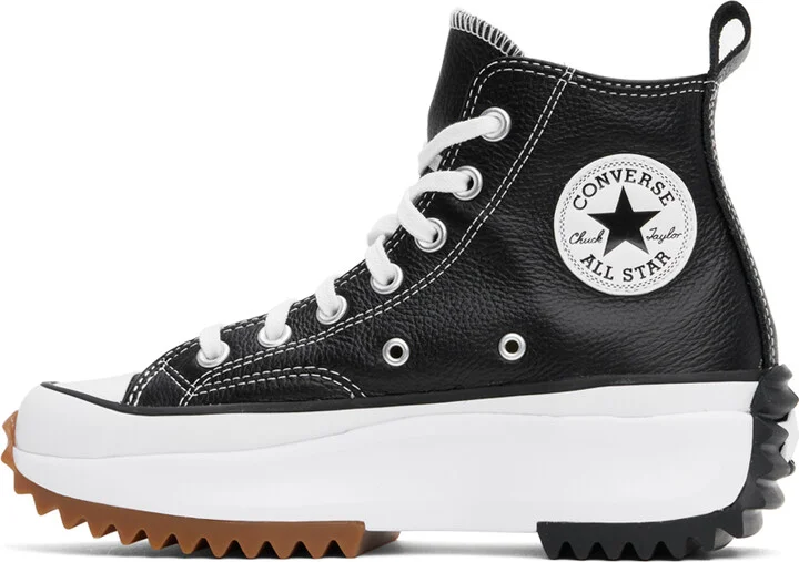 Converse Black Run Star Hike High Top Sneakers - Image 3