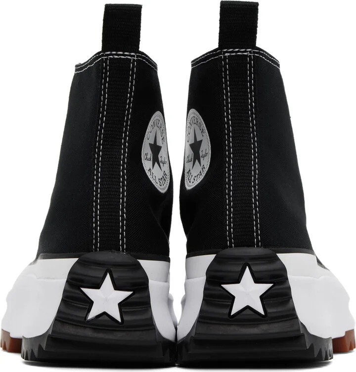 Converse Black Run Star Hike High Top Sneakers - Image 2