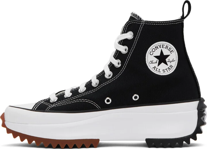 Converse Black Run Star Hike High Top Sneakers - Image 3