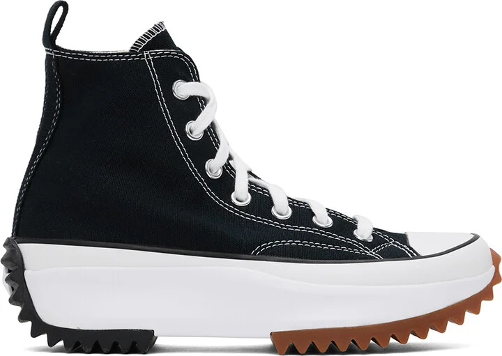 Converse Black Run Star Hike High Top Sneakers