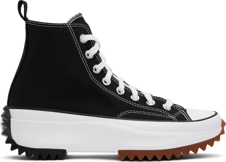 Converse Black Run Star Hike High Top Sneakers