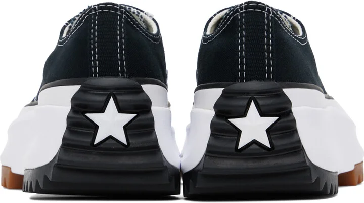 Converse Black Run Star Hike Low Top Sneakers - Image 2