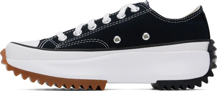 Converse Black Run Star Hike Low Top Sneakers - Image 3