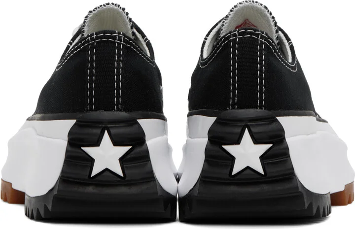 Converse Black Run Star Hike Low Top Sneakers - Image 2