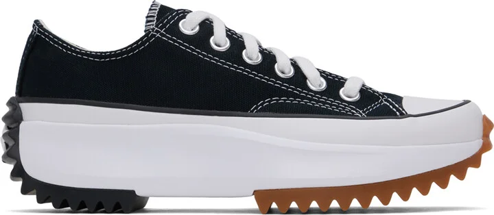 Converse Black Run Star Hike Low Top Sneakers