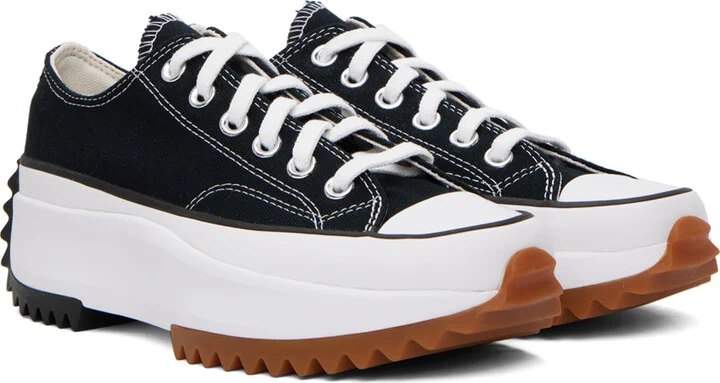 Converse Black Run Star Hike Sneakers - Image 4