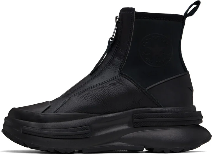 Converse Black Run Star Legacy Chelsea CX Mono High Top Sneakers - Image 3