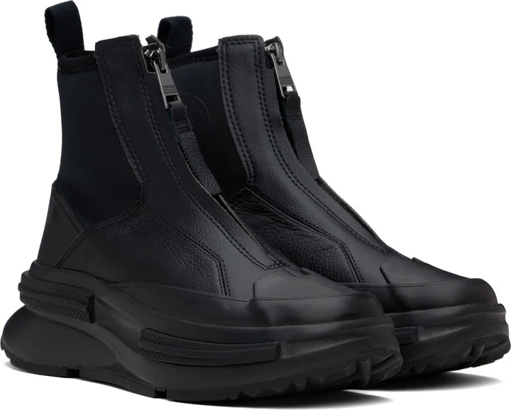 Converse Black Run Star Legacy Chelsea CX Mono High Top Sneakers - Image 4