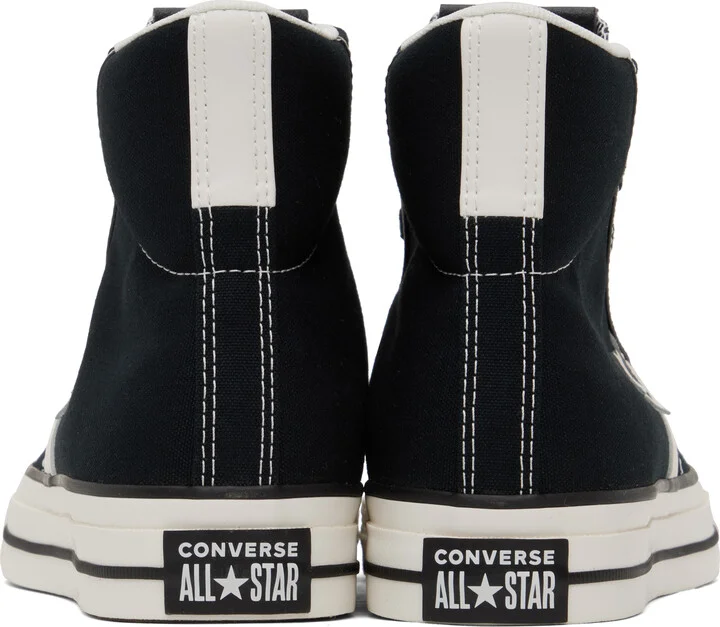 Converse Black Star Player 76 High Top Sneakers - Image 2