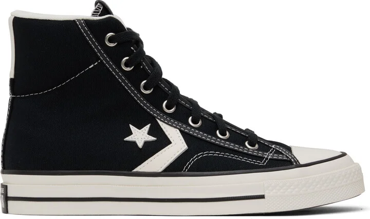 Converse Black Star Player 76 High Top Sneakers