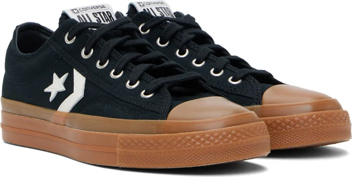 Converse Black Star Player 76 Low Top Sneakers - Image 4
