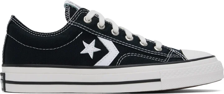 Converse Black Star Player 76 Low Top Sneakers