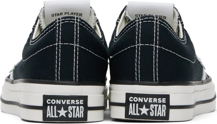 Converse Black Star Player 76 Sneakers - Image 2
