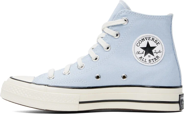 Converse Blue Chuck 70 High Top Sneakers - Image 3
