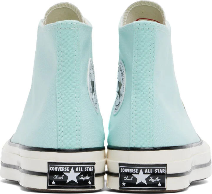Converse Blue Chuck 70 High Top Sneakers - Image 2