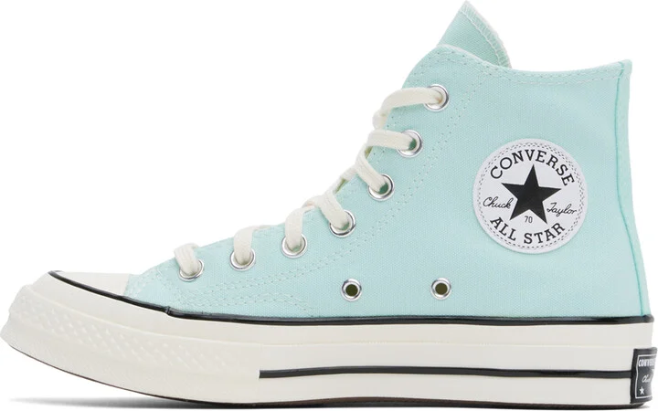 Converse Blue Chuck 70 High Top Sneakers - Image 3