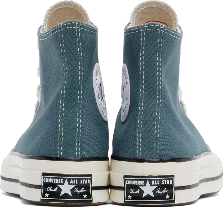 Converse Blue Chuck 70 High Top Sneakers - Image 2