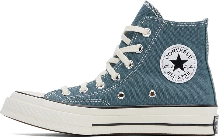 Converse Blue Chuck 70 High Top Sneakers - Image 3