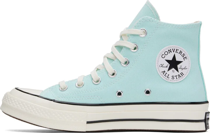 Converse Blue Chuck 70 High Top Sneakers - Image 3