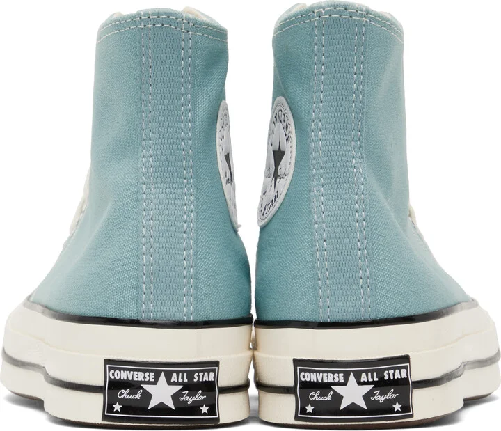 Converse Blue Chuck 70 High Top Sneakers - Image 2