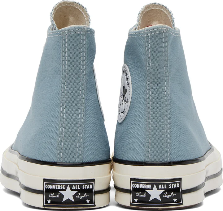 Converse Blue Chuck 70 High Top Sneakers - Image 2