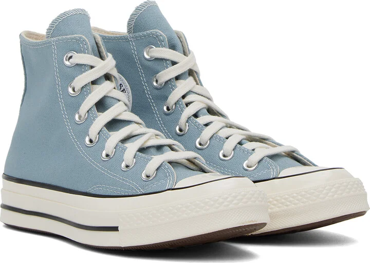 Converse Blue Chuck 70 High Top Sneakers - Image 4
