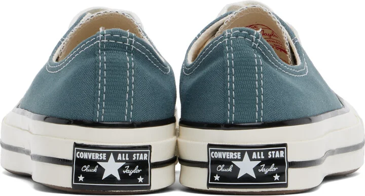 Converse Blue Chuck 70 Low Top Sneakers - Image 2