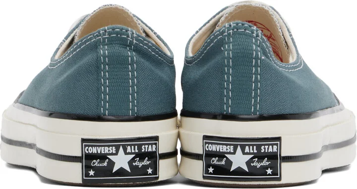 Converse Blue Chuck 70 Low Top Sneakers - Image 2