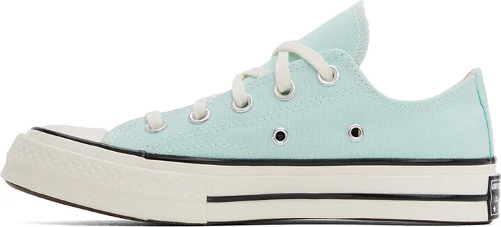 Converse Blue Chuck 70 Low Top Sneakers - Image 3
