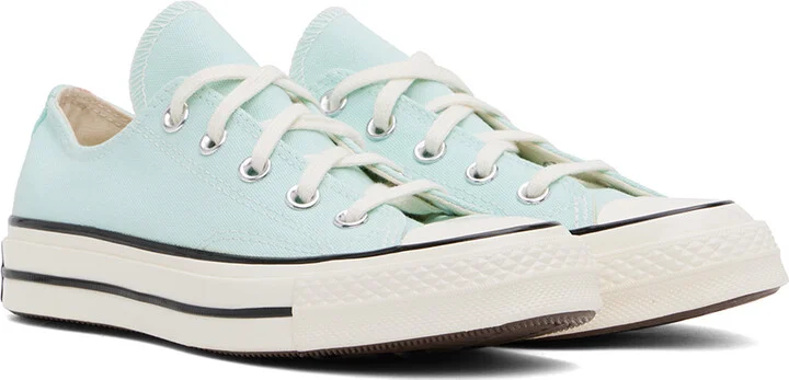 Converse Blue Chuck 70 Low Top Sneakers - Image 4