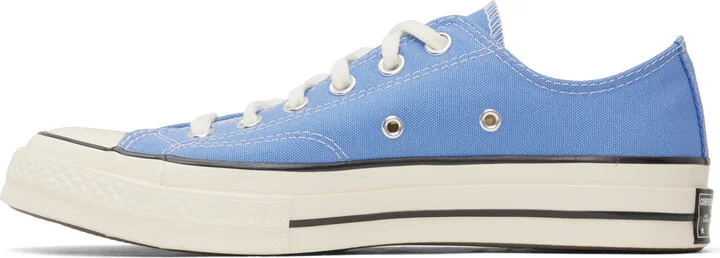 Converse Blue Chuck 70 Low Top Sneakers - Image 3