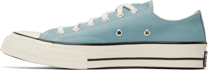 Converse Blue Chuck 70 Low Top Sneakers - Image 3