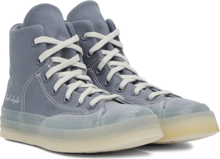 Converse Blue Chuck 70 Marquis High Sneakers - Image 4