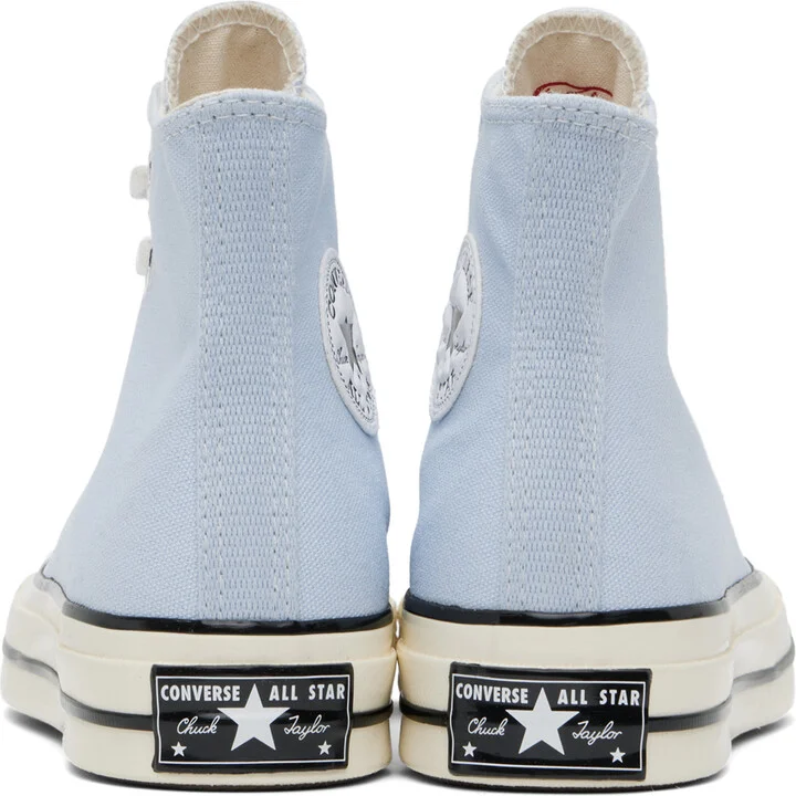Converse Blue Chuck 70 Vintage Canvas Sneakers - Image 2