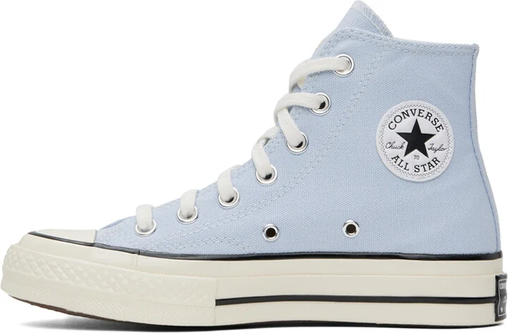Converse Blue Chuck 70 Vintage Canvas Sneakers - Image 3