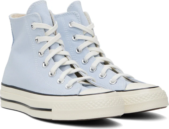 Converse Blue Chuck 70 Vintage Canvas Sneakers - Image 4